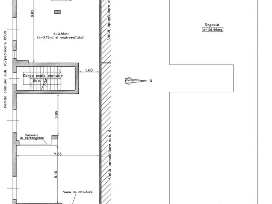 Immagine 4 di Negozio in vendita  57 a Aversa