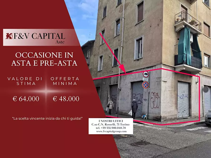 Immagine 1 di Negozio in vendita  9/A a Torino