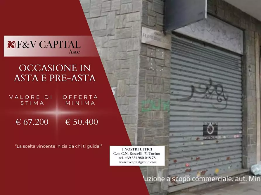 Immagine 1 di Negozio in vendita  67/D a Torino