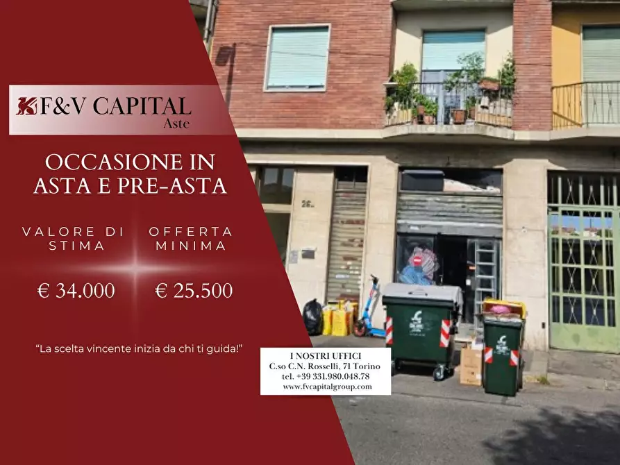 Immagine 1 di Negozio in vendita  26 bis a Torino