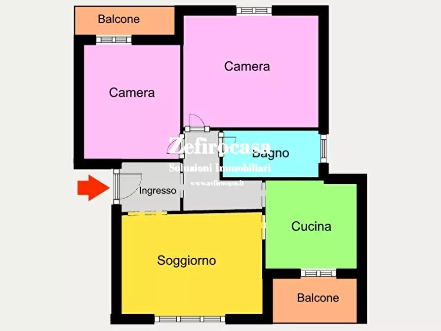 Immagine 8 di Appartamento in vendita  a Medicina