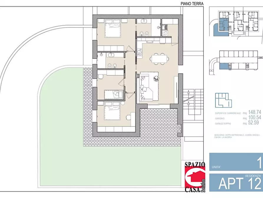 Immagine 6 di Appartamento in vendita  a Mairano