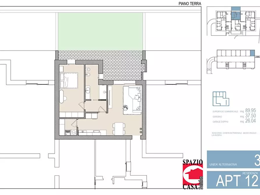 Immagine 5 di Appartamento in vendita  a Mairano