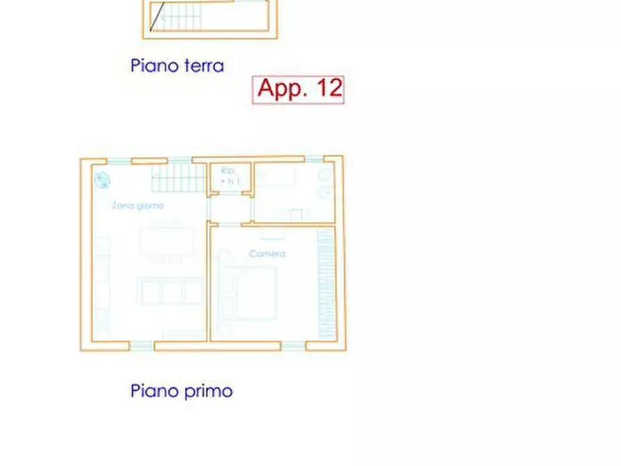 Immagine 5 di Appartamento in vendita  a Gambassi Terme