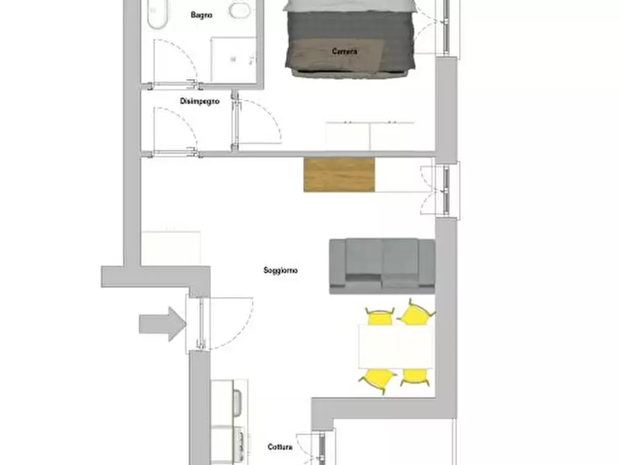Immagine 3 di Appartamento in vendita  7 a Cremeno