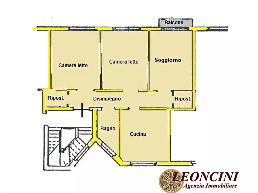 Immagine 5 di Appartamento in vendita  3 a Villafranca In Lunigiana