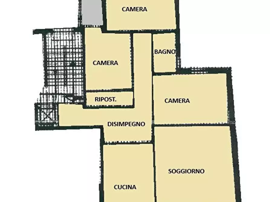 Immagine 4 di Appartamento in vendita  16 a Licciana Nardi