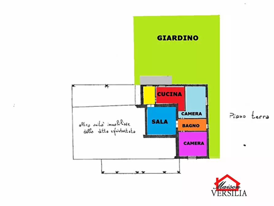 Immagine 3 di Appartamento in vendita  38 a Massa