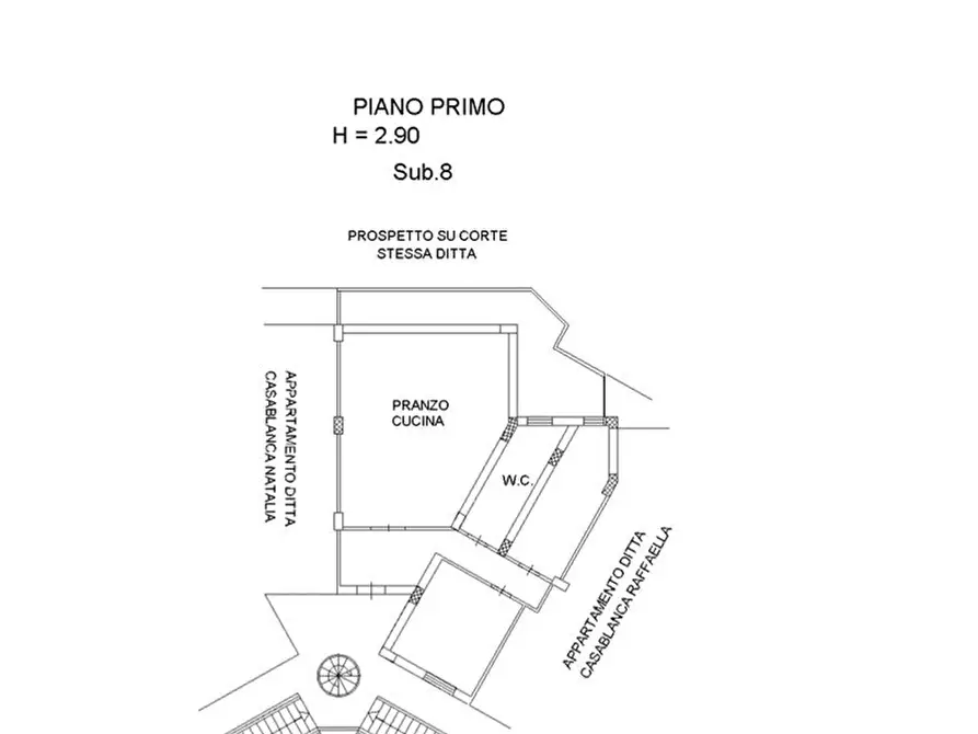 Immagine 3 di Appartamento in vendita  a Messina