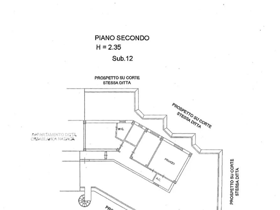 Immagine 2 di Appartamento in vendita  a Messina
