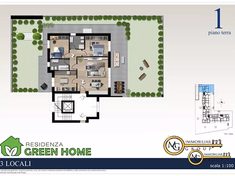 Immagine 1 di Appartamento in vendita  33 a Vignate