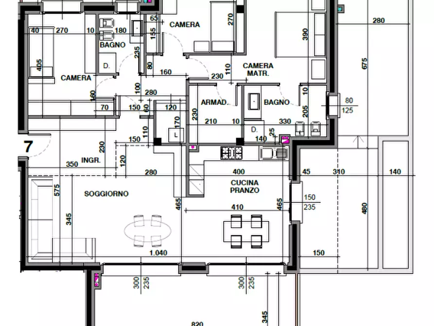 Immagine 2 di Appartamento in vendita  a Canegrate