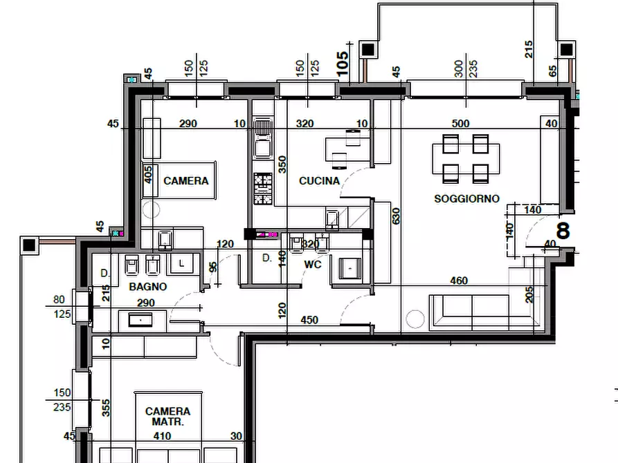 Immagine 2 di Appartamento in vendita  a Canegrate