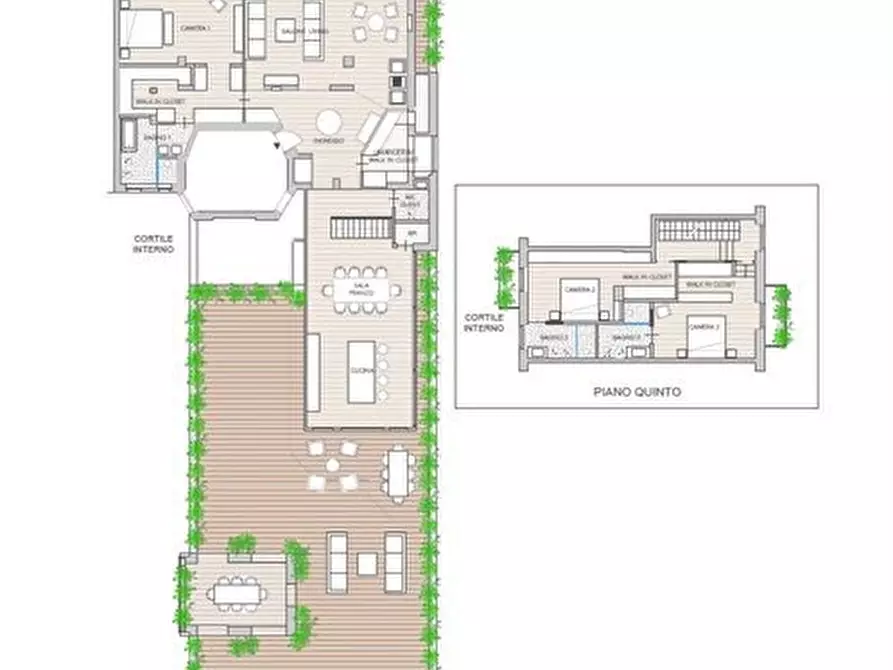 Immagine 6 di Appartamento in vendita  a Milano