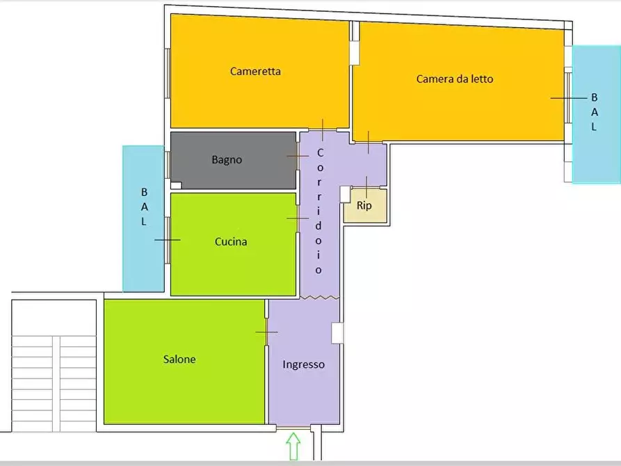 Immagine 1 di Appartamento in vendita  76 a Casoria