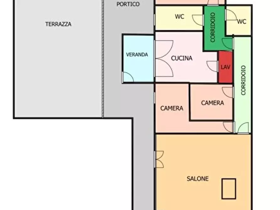 Immagine 4 di Appartamento in vendita  a Palermo