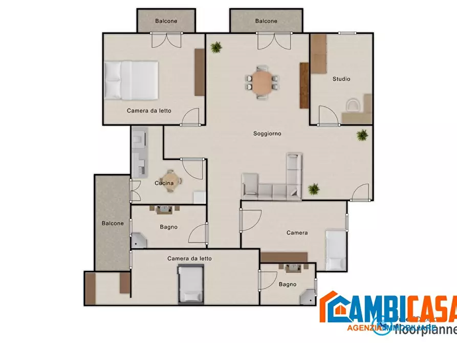 Immagine 1 di Appartamento in vendita  156 a Palermo