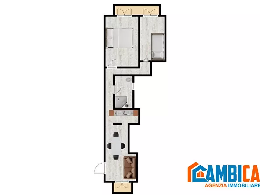 Immagine 1 di Appartamento in vendita  a Palermo