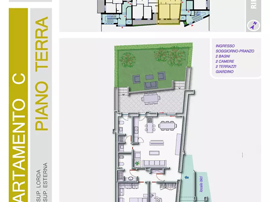 Immagine 3 di Appartamento in vendita  a Pescara