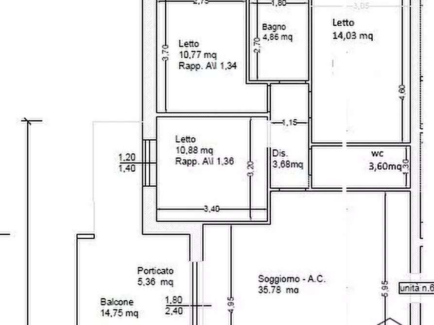 Immagine 2 di Appartamento in vendita  a Pescara