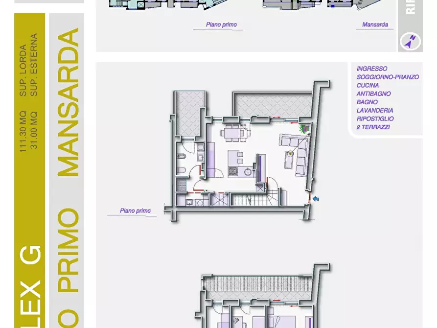 Immagine 3 di Appartamento in vendita  a Pescara