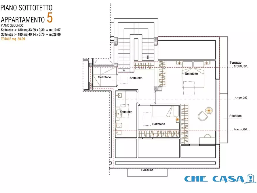 Immagine 5 di Appartamento in vendita  a Riccione