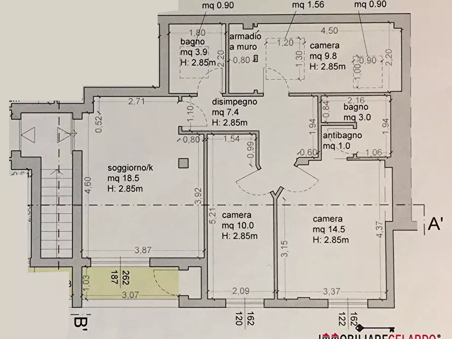 Immagine 8 di Appartamento in vendita  a Colle Di Val D'elsa