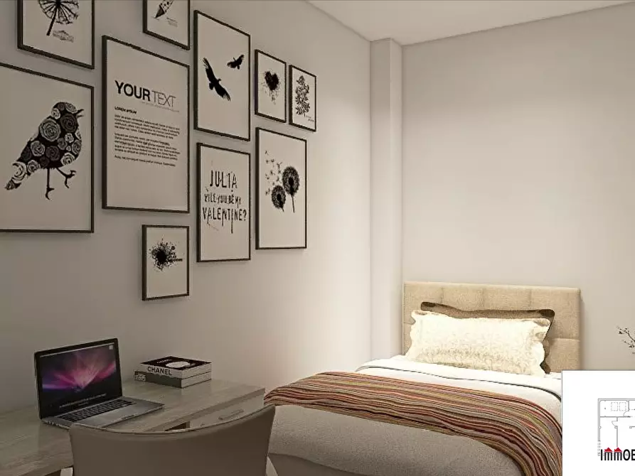 Immagine 5 di Appartamento in vendita  a Colle Di Val D'elsa