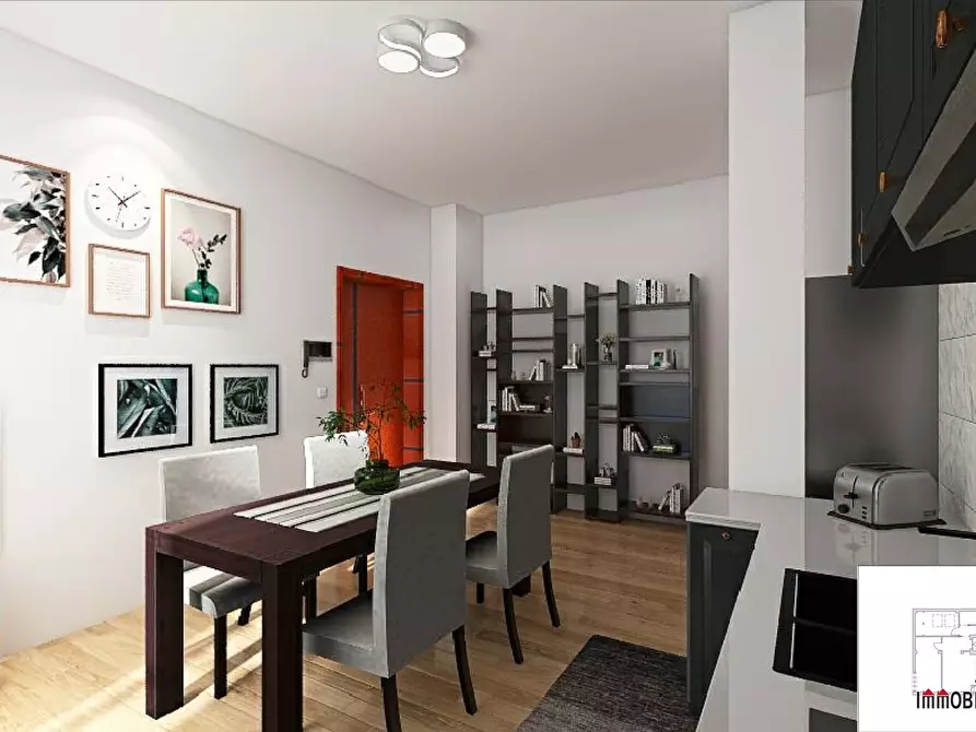 Immagine 2 di Appartamento in vendita  a Colle Di Val D'elsa