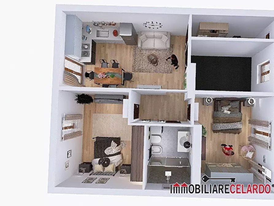 Immagine 10 di Appartamento in vendita  a Poggibonsi