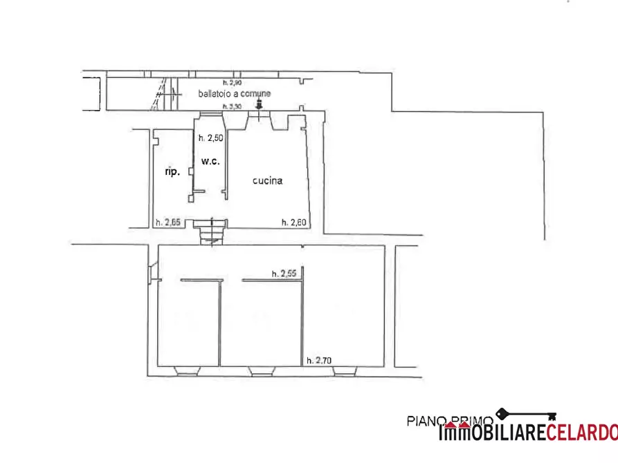 Immagine 10 di Appartamento in vendita  a Colle Di Val D'elsa