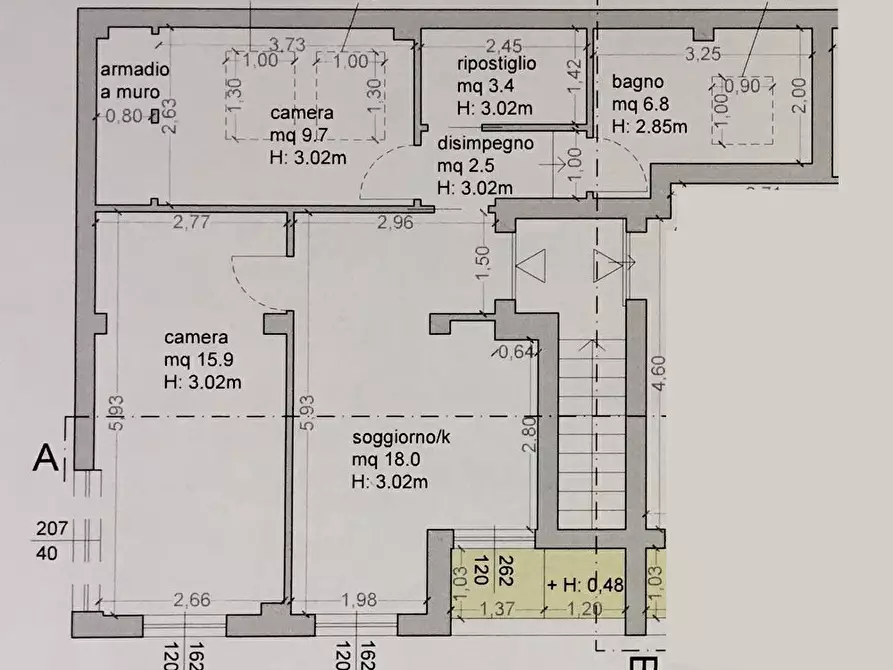 Immagine 6 di Appartamento in vendita  a Colle Di Val D'elsa