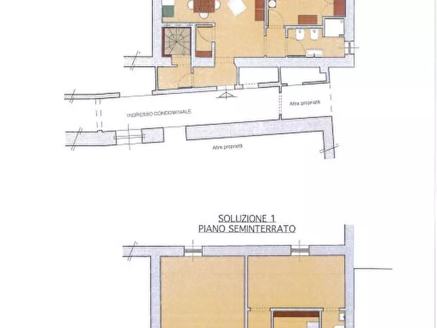 Immagine 6 di Appartamento in vendita  a San Gimignano