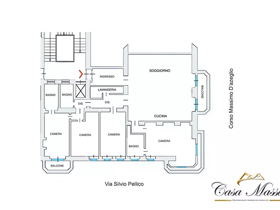 Immagine 1 di Appartamento in vendita  14 a Torino