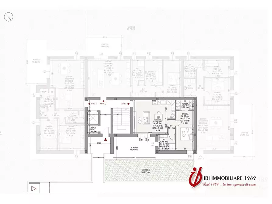 Immagine 9 di Appartamento in vendita  a Nogarole Rocca