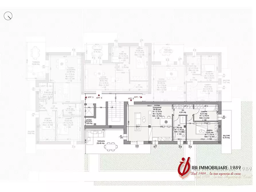 Immagine 9 di Appartamento in vendita  a Nogarole Rocca