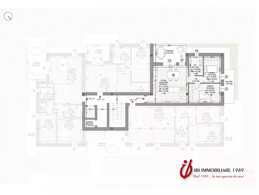 Immagine 9 di Appartamento in vendita  a Nogarole Rocca