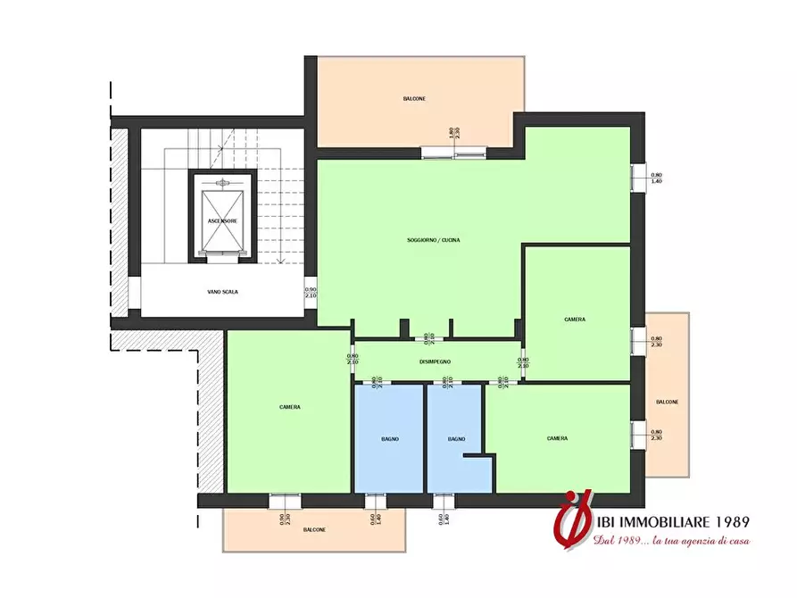 Immagine 2 di Appartamento in vendita  a Castel D'azzano