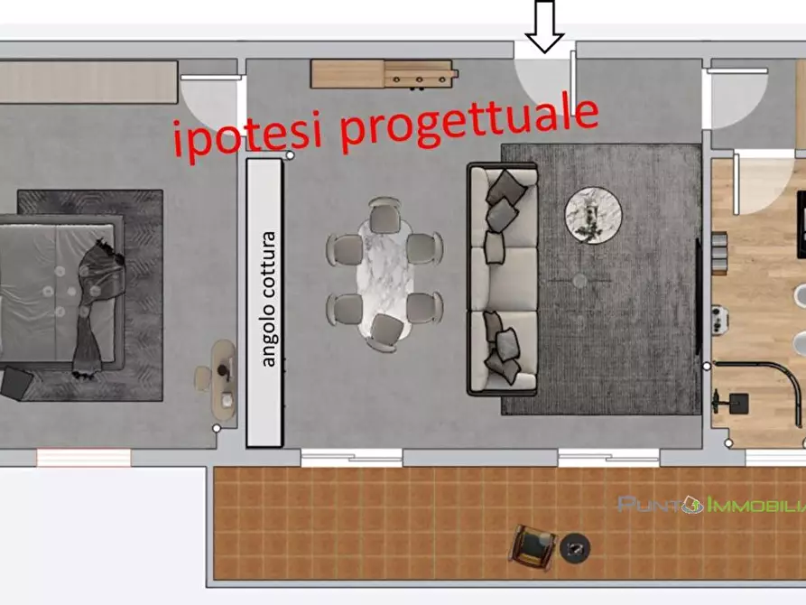 Immagine 2 di Appartamento in vendita  47 a Brindisi
