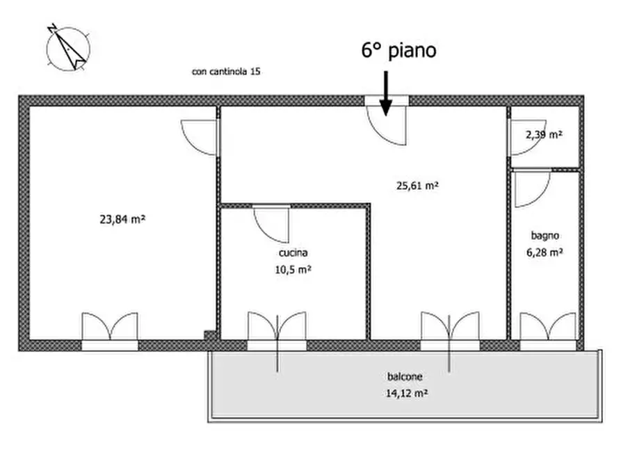 Immagine 1 di Appartamento in vendita  47 a Brindisi