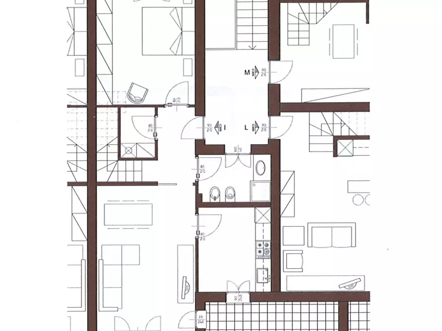 Immagine 3 di Appartamento in vendita  1 a Oggiono