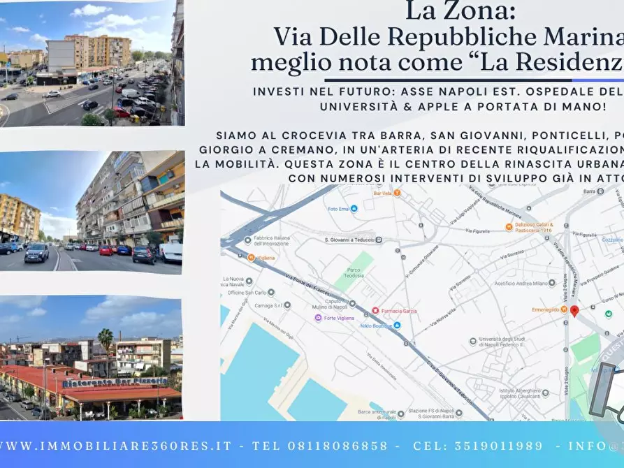 Immagine 5 di Appartamento in vendita  190 a Napoli
