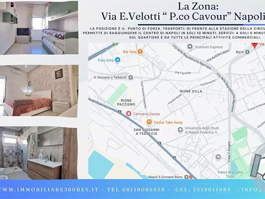 Immagine 2 di Appartamento in vendita  20/F a Napoli