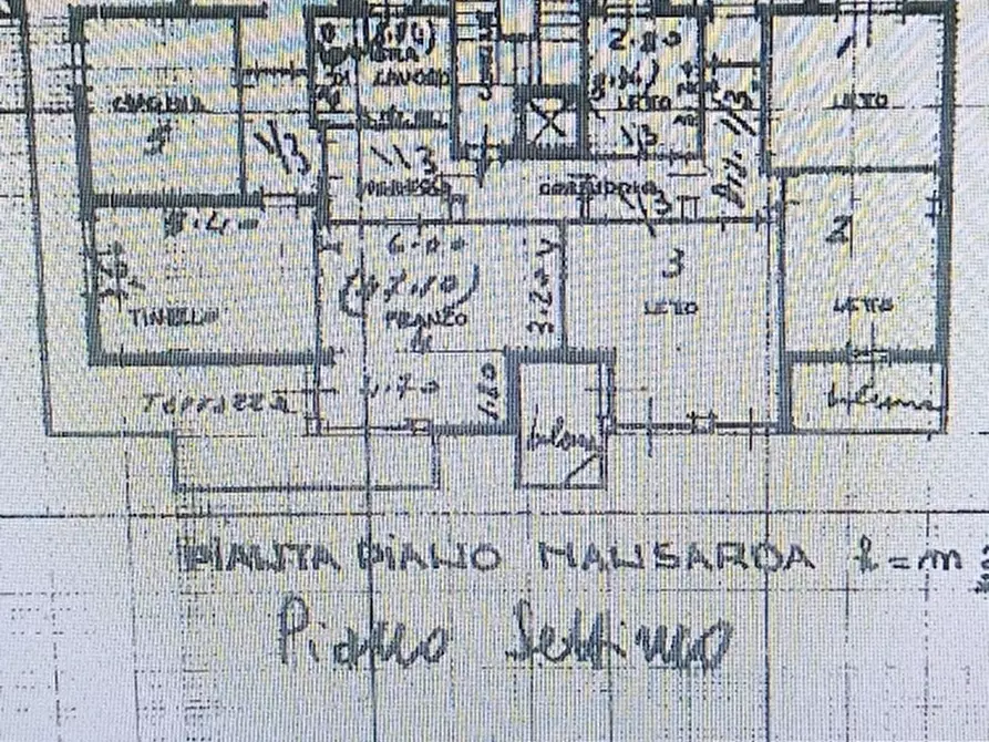 Immagine 4 di Attico in vendita  a Carpi