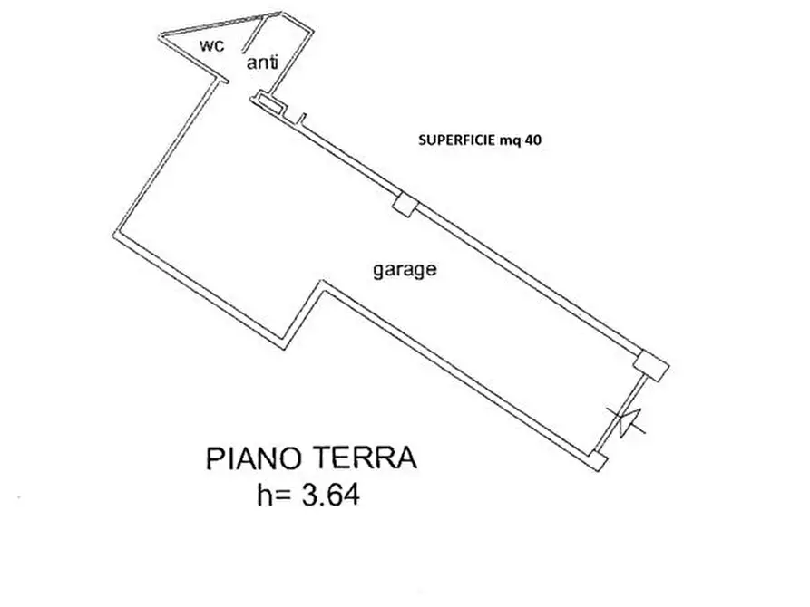 Immagine 2 di Garage in vendita  a Pescara