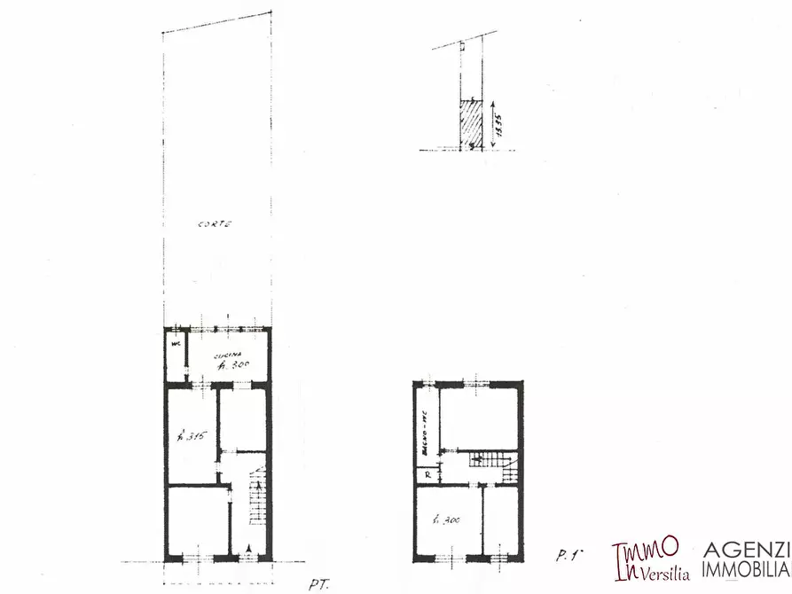 Immagine 1 di Villa in vendita  a Viareggio