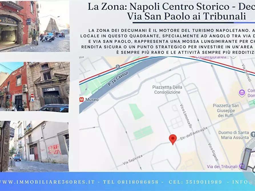 Immagine 2 di Negozio in vendita  50 a Napoli