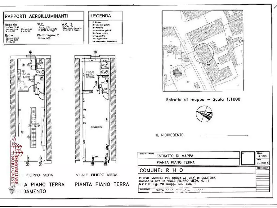 Immagine 1 di Negozio in vendita  11 a Rho