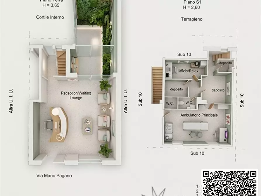 Immagine 2 di Negozio in vendita  a Casoria