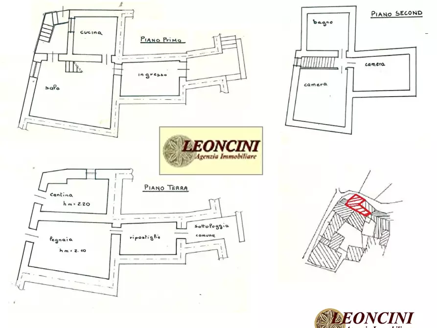 Immagine 9 di Rustico / casale in vendita  2 a Villafranca In Lunigiana